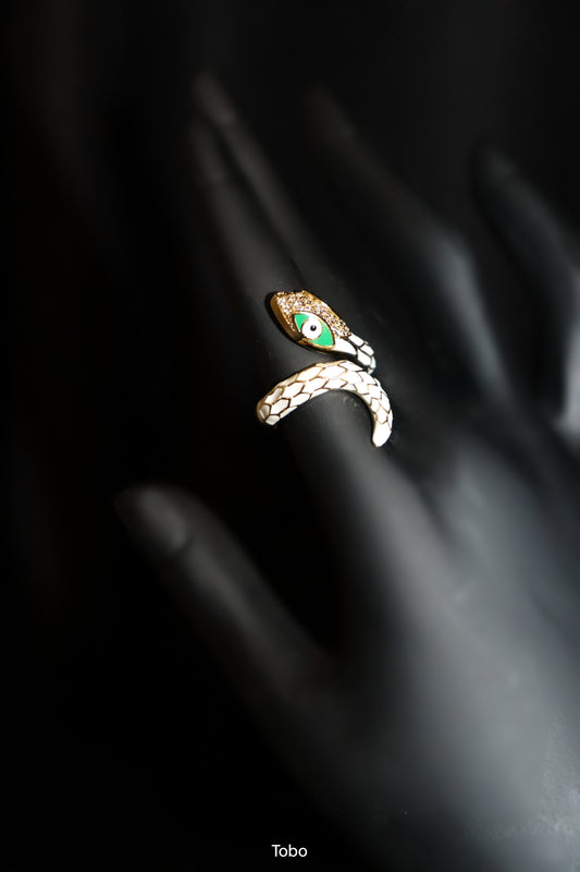 Ophidian Elegance Ring